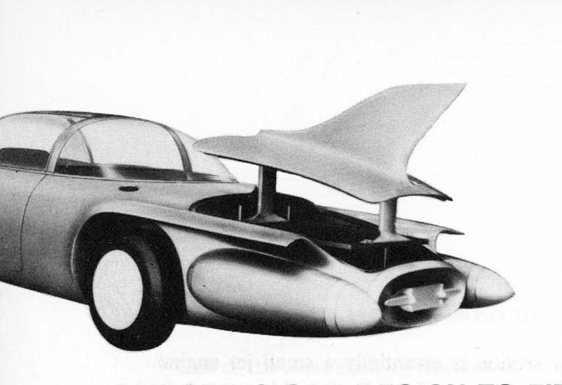 GM FIREBIRD II Family size gas turbine prototype 1956